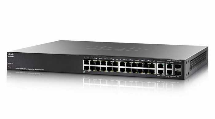 28-port Gigabit Max PoE Switch Cisco SG300-28MP