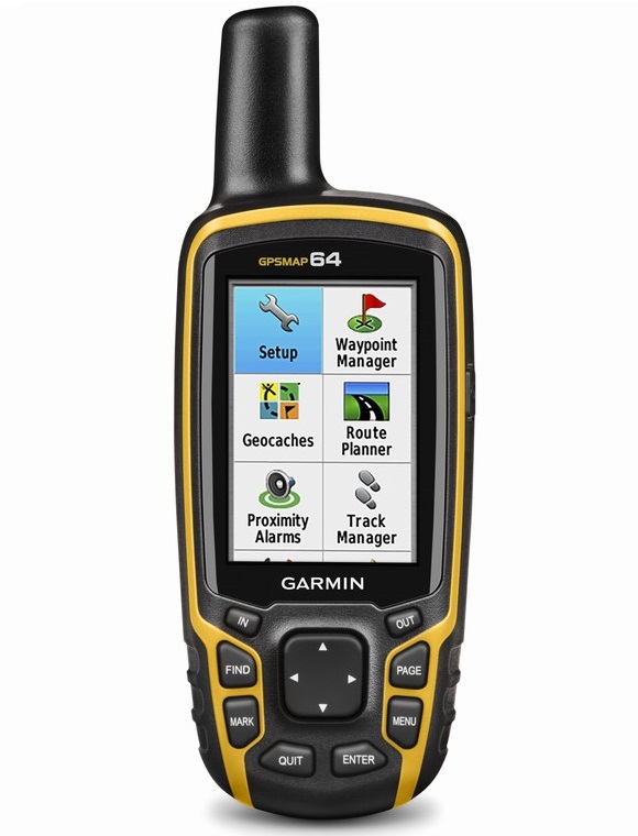 Máy định vị cầm tay GPS Garmin GPSMAP 64