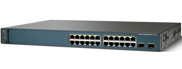 Switch CISCO Catalyst 3560 WS-C3560V2-24PS-S