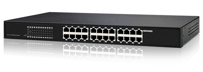 24-Port 10/100Mbps PoE Switch IONNET IFS-2424 (380Watt)