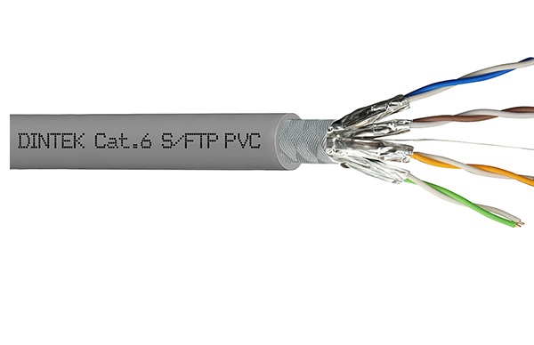 Cáp mạng Dintek CAT.6 S-FTP bọc lưới đồng (1107-04001CH)