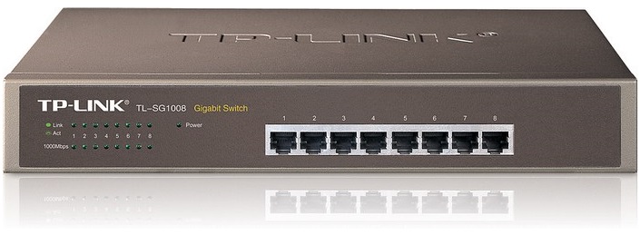 8-Port Gigabit Switch TP-LINK TL-SG1008