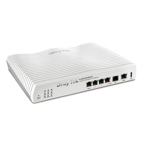 ADSL2/2+, Load Blancing, VPN DrayTek Vigor2820