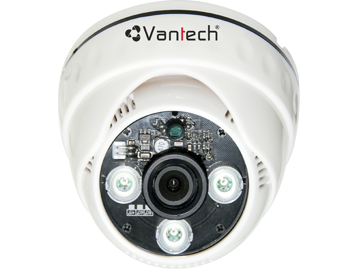 Camera HDCVI Dome hồng ngoại 2.0 Megapixel VANTECH VP-106CVI