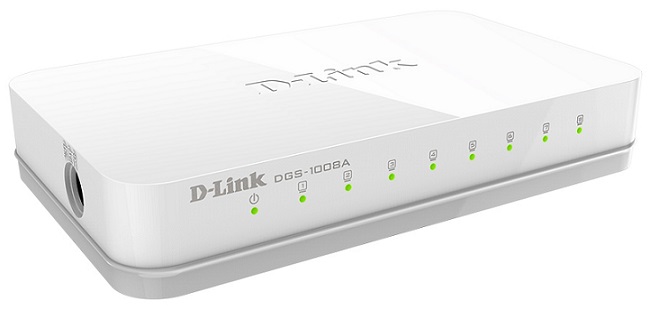 8-port Gigabit Switch D-Link DGS-1008A