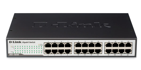 24-port Gigabit Switch D-Link DGS-1024D/E