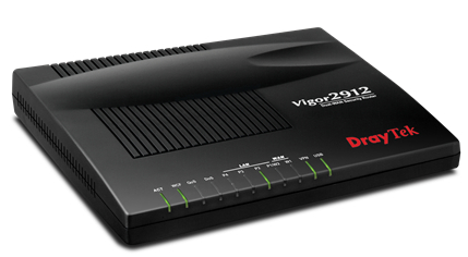 VPN, Firewall, Load balancing Fiber Router DrayTek Vigor2912F