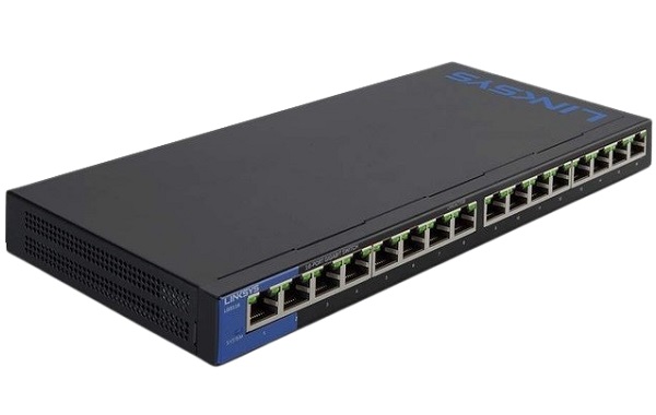 16-Port Business Desktop Gigabit PoE+ Switch LINKSYS LGS116P