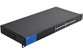 Thiết bị mạng LINKSYS | 24-Port Business Desktop Gigabit PoE+ Switch LINKSYS LGS124P