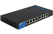 Thiết bị mạng LINKSYS | 8-Port Business Smart Gigabit PoE+ Switch LINKSYS LGS308P