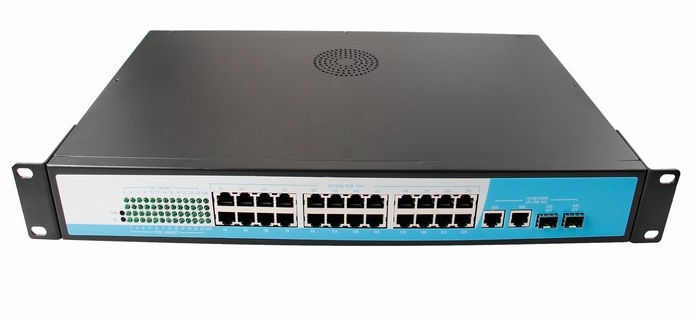 24-Port 10/100Mbps PoE Switch NETONE NO-AF-2422 (260 Watt)