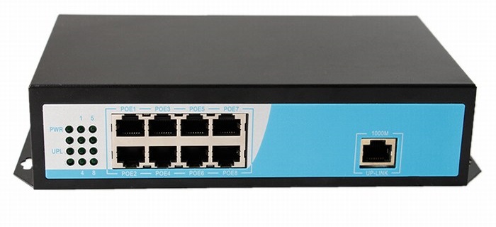 8-Port 10/100/1000Mbps PoE Switch NETONE NO-AFG-81 (130 Watt)