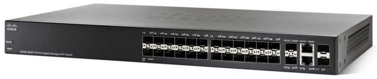 28-port Gigabit SFP Managed Switch Cisco SG300-28SFP