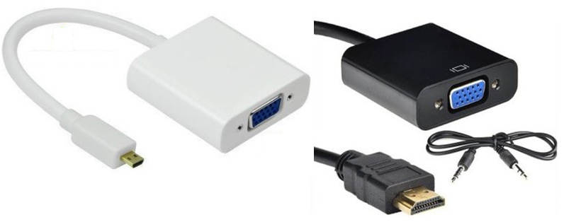 Dây cáp Micro chuyển HDMI sang VGA