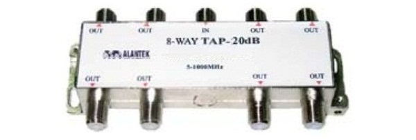 Bộ chia Tap off Indoor 8-way 20dB Alantek (308-IT5278-0020)