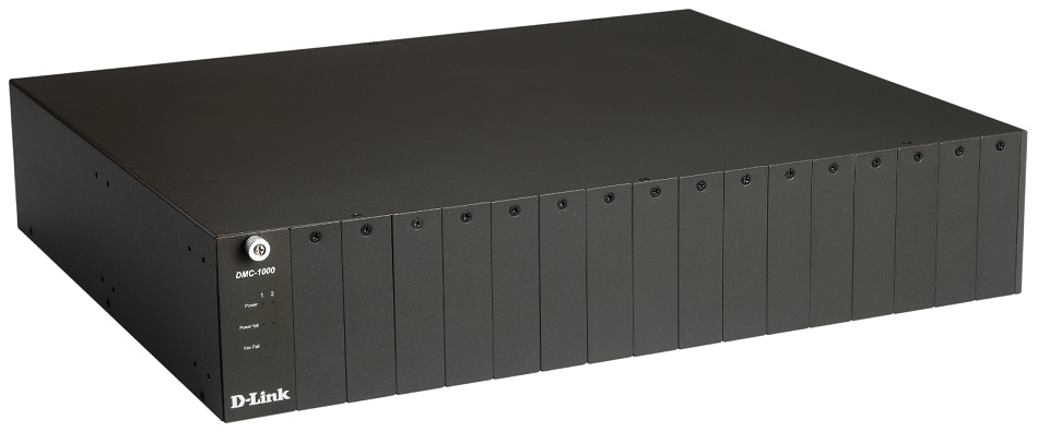 16 Slot Chassis for DMC Series Media Converters D-Link DMC-1000