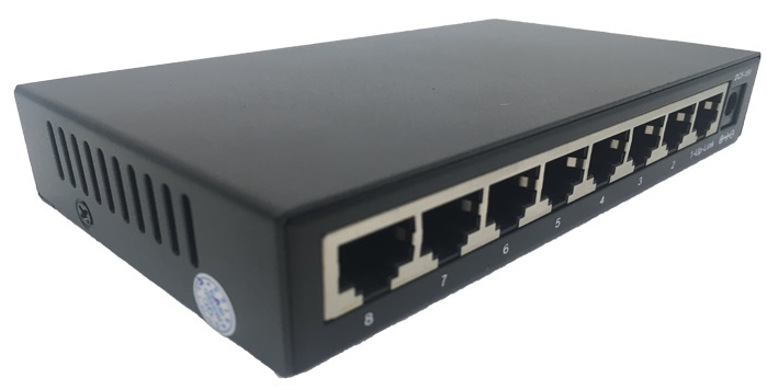 8 port 100/1000Mbps Switch WITEK WI-SG108S