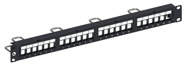 Patch panel 24 port COMMSCOPE CAT5E (760237040/9-1375191-2)