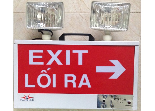 Đèn sự cố 2 trong 1 (Exit 2E)