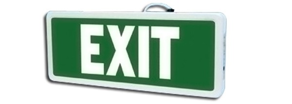 Đèn thoát hiểm Exit 1 mặt Paragon PEXA18SC