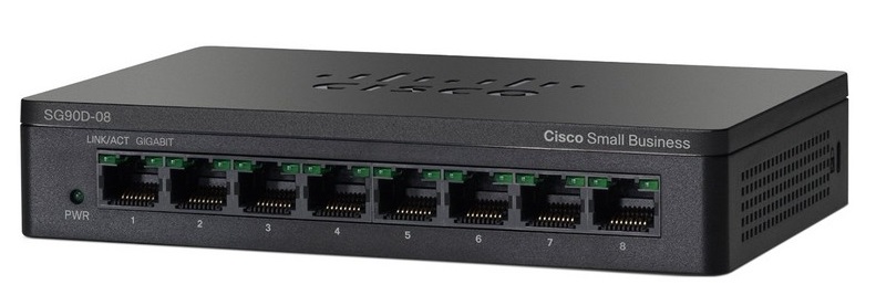 8-port 10/100/1000Mbps Switch CISCO SG95D-08