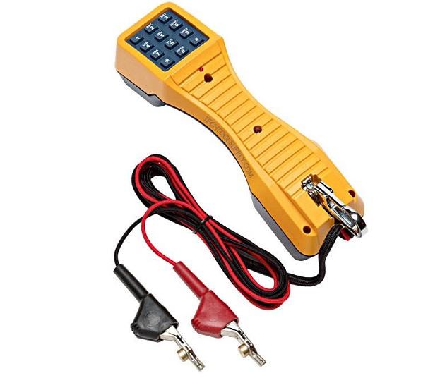 Telephone test set with ABN TS19 FLUKE networks