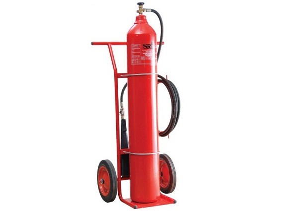 Bình xe đẩy khí CO2 45kg FEX079-CS-450-RD Sri