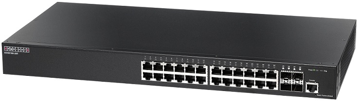 24-Port Gigabit Web-Smart Pro Switch Edgecore ECS2100-28T