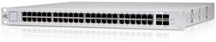 48-Port Switch PoE Gigabit 24V 802.3af/at UniFi US-48-500W