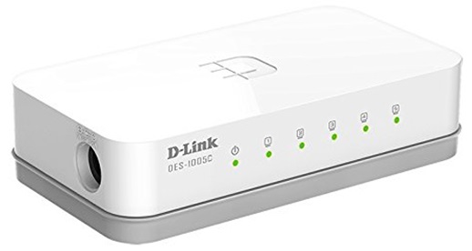 5-port 10/100Mbps Switch D-LINK DES-1005C