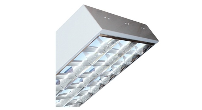 Máng đèn phản quang lắp nổi 3x18W DUHAL LDN 340