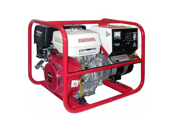 Máy phát điện công suất 4.4KVA HONDA SH5500