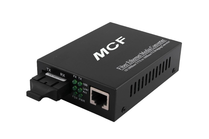 10/100/1000M Dual Fiber Multi-Mode Media Converter NETONE NO-MCF-GMM 