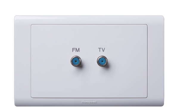 Ổ cắm CATV/FM HONEYWELL R3527WHI