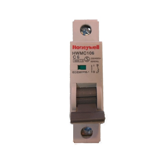 Cầu dao tự động MCB 1 cực 6A HONEYWELL HWMC106