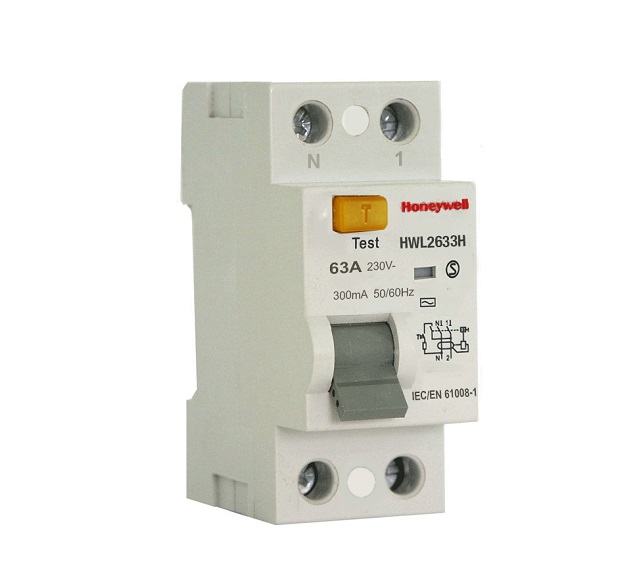 Cầu dao bảo vệ chống dòng rò RDC 2 cực HONEYWELL HWL2633H