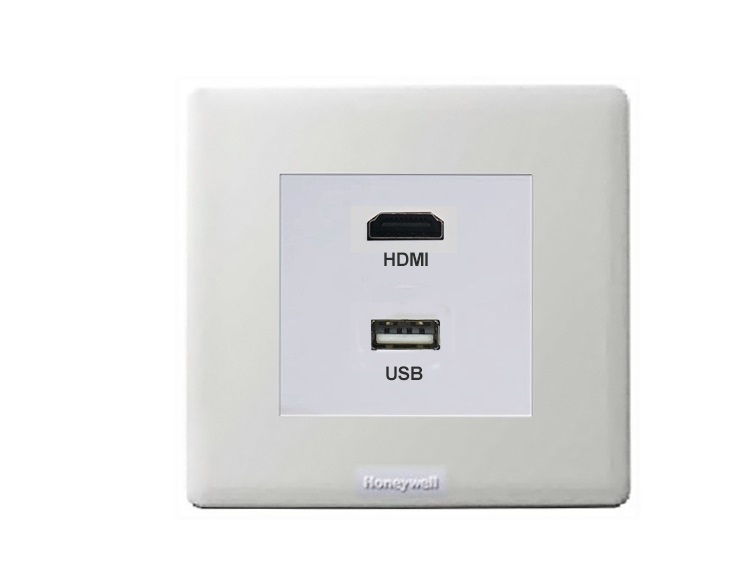 Ổ cắm HDMI + USB HONEYWELL P63570WHI