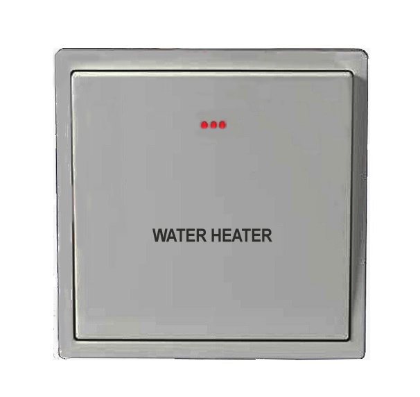 Công tắc báo “WATER HEATER” hiển thị đèn neon HONEYWELL P63923WHSLT