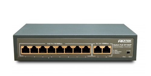 8-Port 10/100Mbps PoE Switch APTEK SF1082P