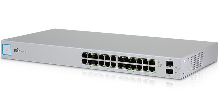 24-Port with SFP Gigabit Managed Switch UniFi US-24