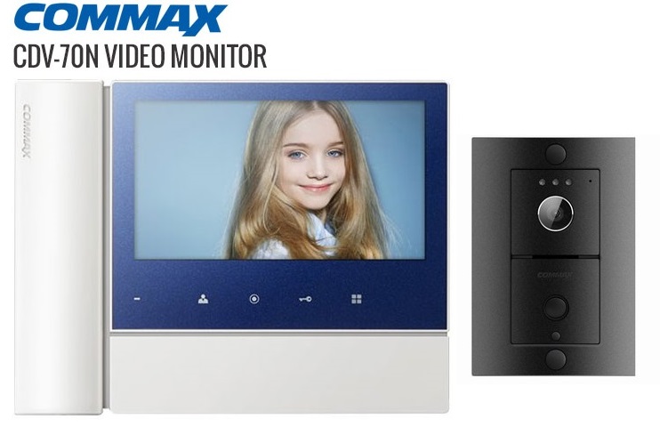 Bộ chuông cửa COMMAX CDV-70N/DRC-4L