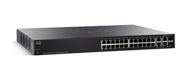 24-port 10/100 Managed Switch CISCO SF350-24-K9-EU