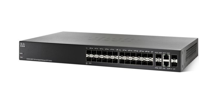 28-Port Gigabit Managed SFP Switch CISCO SG350-28SFP-K9-EU