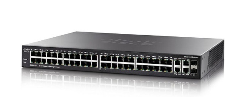 52-Port Gigabit Max-PoE Managed Switch CISCO SG350-52MP-K9-EU