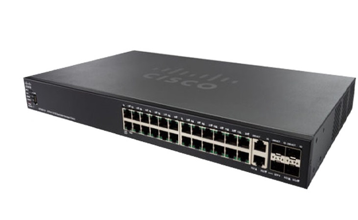 24-Port Gigabit Stackable Managed Switch CISCO SG550X-24-K9-EU