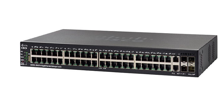 48-Port Gigabit Stackable Managed Switch CISCO SG550X-48-K9-EU