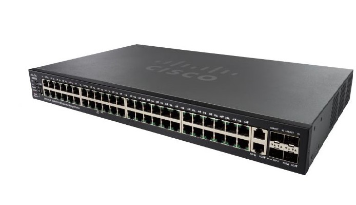 48-Port 10GBase-T Stackable Managed Switch CISCO SG550XG-48T-K9-UK