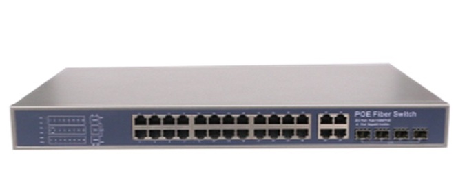 24-Port 10/100Mbps PoE Switch NETONE NO-AF-2444