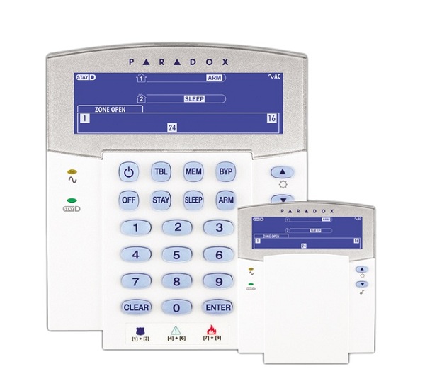 Bàn phím LCD có dây PARADOX K35