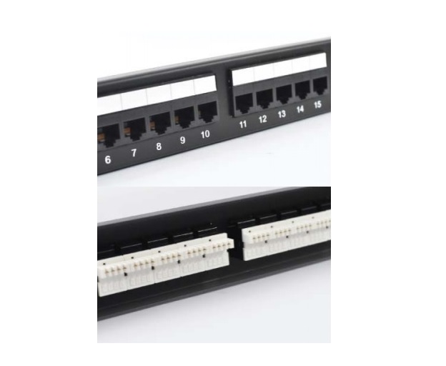 Patch Panel 50-port voice Unshielded VIVANCO (VCCPUF3502)